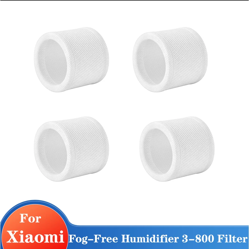 1/2/4 Uds. Filtro de repuesto para humidificador Xiaomi Mijia sin niebla 3-800, cartucho de filtro CJSJSQ04ZMZ, malla filtrante 800, 3-800mL/h