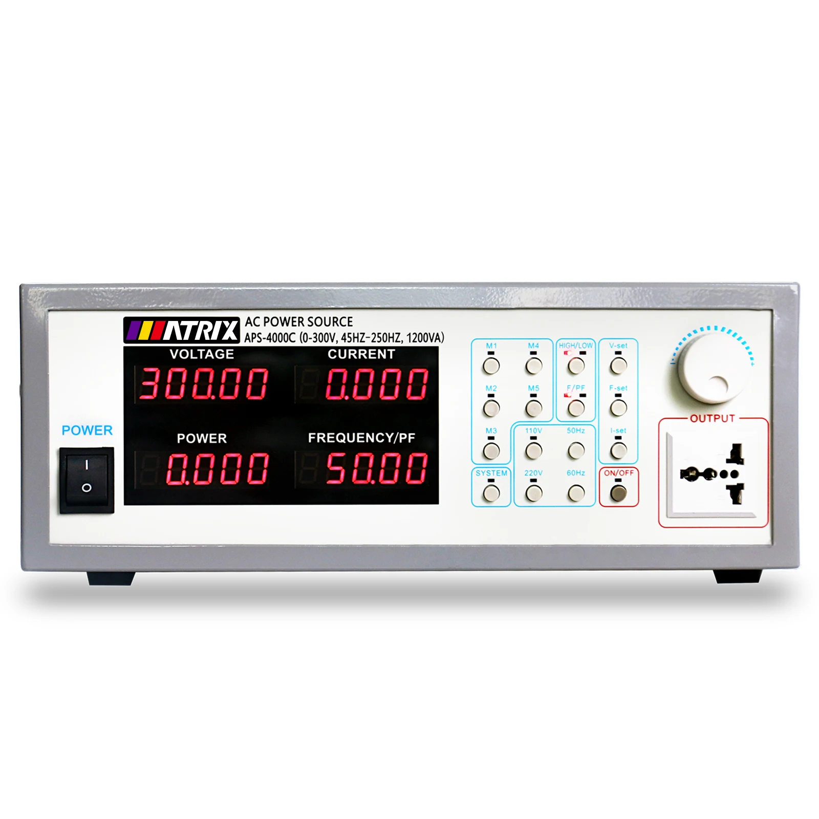 

4000 Series 350VA 700VA 1200VA Single Phase Programmable Variable Frequency AC Power Supply for Industrial Research