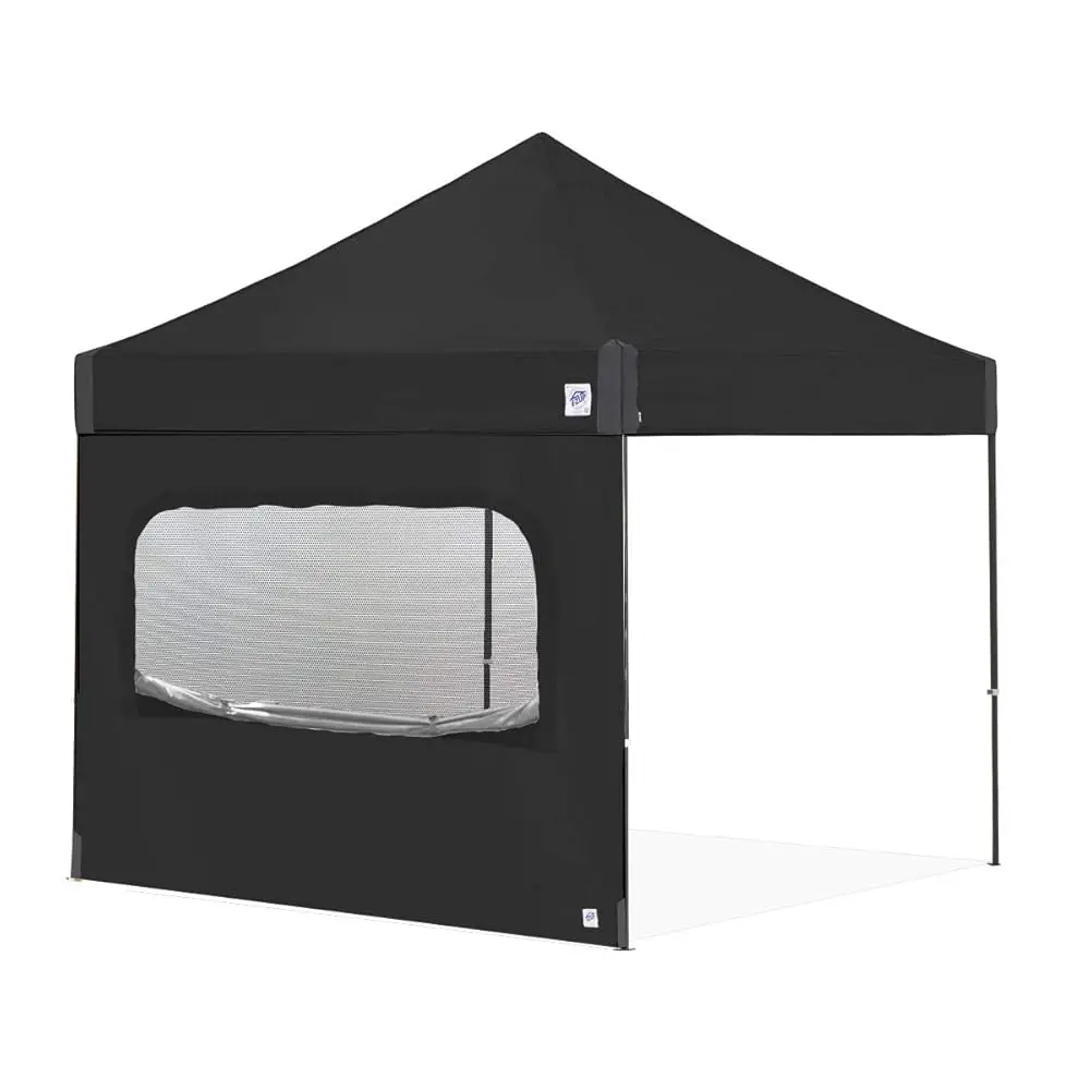 

Single Sidewall With Screened Window, Fits 10' Straight Leg, Truss Clip Attachment, Black