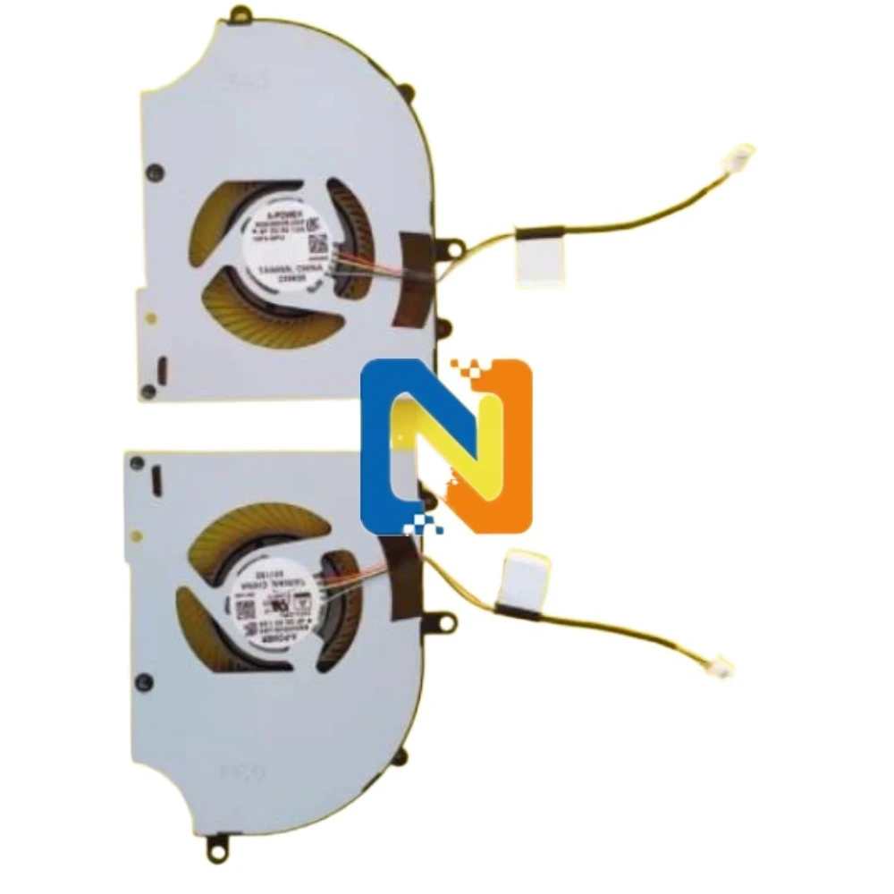 For MSI MS-15F3 15F3 MS-15FK Cooling Fan 15F3-CPU BS5405HS-U5N 15F3-GPU BS5405HS-U5P DC5V 1.0A