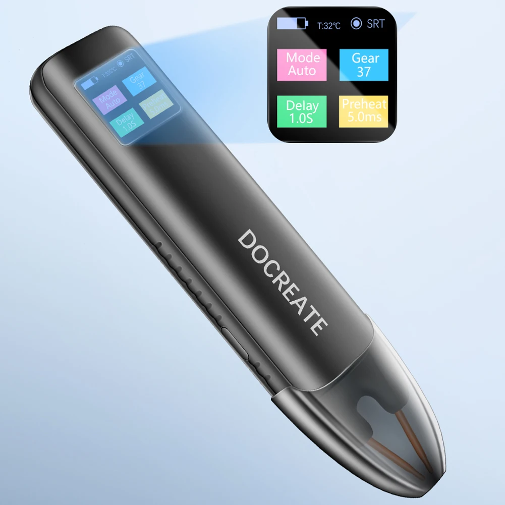 Battery Spot Welder 99 Gear Adjustable Spot Welding Tool Kit Automatic Manual Modes for 18650 Battery Welding Nickel Sheets