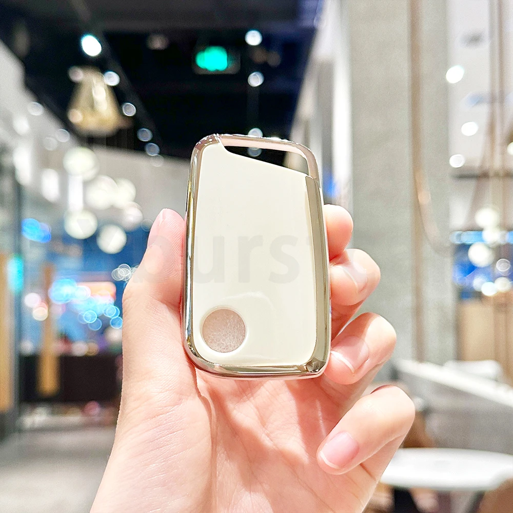 Housse de protection pour clé télécommande de voiture, en TPU, pour Volkswagen VW Tiguan Passat Golf Alltrack, coque automatique, support Fob, accessoires