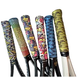 2PCS Retail 2023 ZARSIA NEW Cartoon Printing X8 Tennis Overgrip,Colorful Badminton Over Grip,Squash Racket Grips