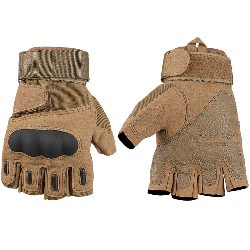 Tactical gloves for military enthusiasts, half-finger gloves for men, suitable for combat, mountaineering, cycling, motorcycle r