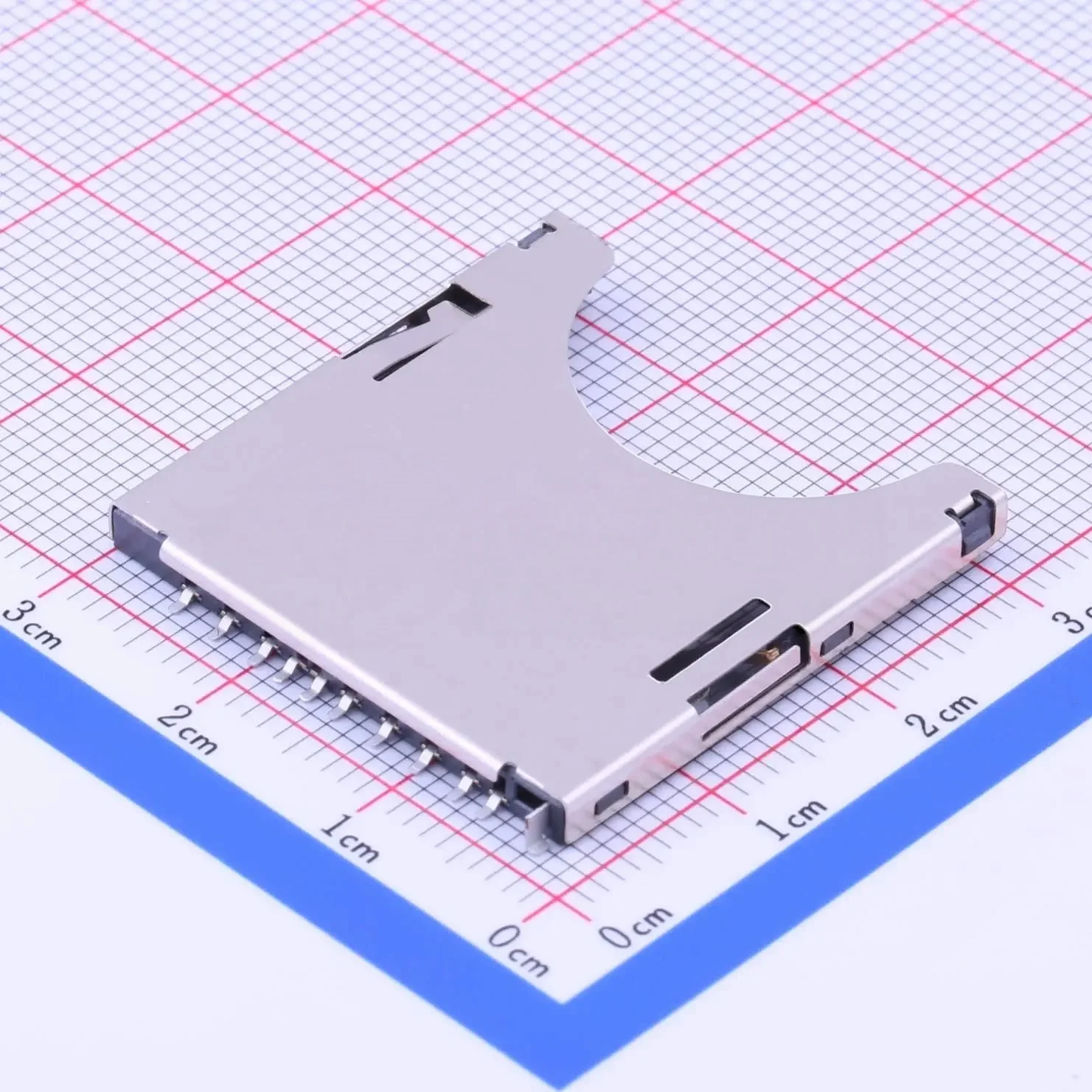 5Pcs/Lot High-Quality Sd Card/Memory Card Connector, Self-Elastic Type, Standard Sd Card Holder, Thickness 2.9mm, Smd
