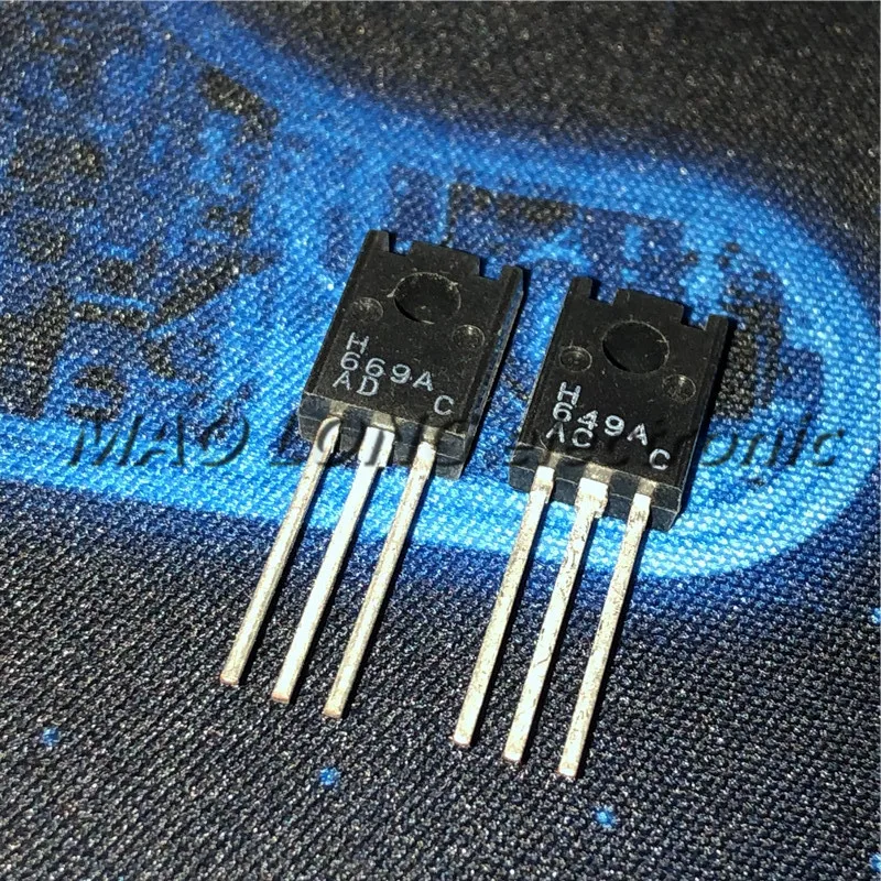 10PCS/LOT 2SD / H669A / 2SB / H649A 669A 649A TO126 audio power amplifier transistor In Stock new origin