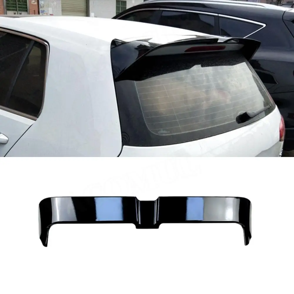 

VACOMUL ABS глянцевый черный задний спойлер на крышу багажника для Volkswagen Golf 7 VII MK7 7.5 GTI R 2014-2019, стиль оконных крыльев