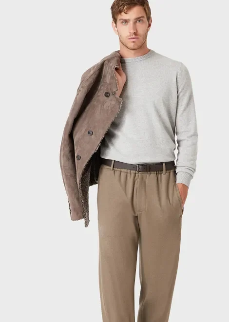 

Sunine Home, осенне-зимний мужской длинный светящийся круглый вязаный свитер, хлопковый полосатый базовый слой, повседневная термобелье