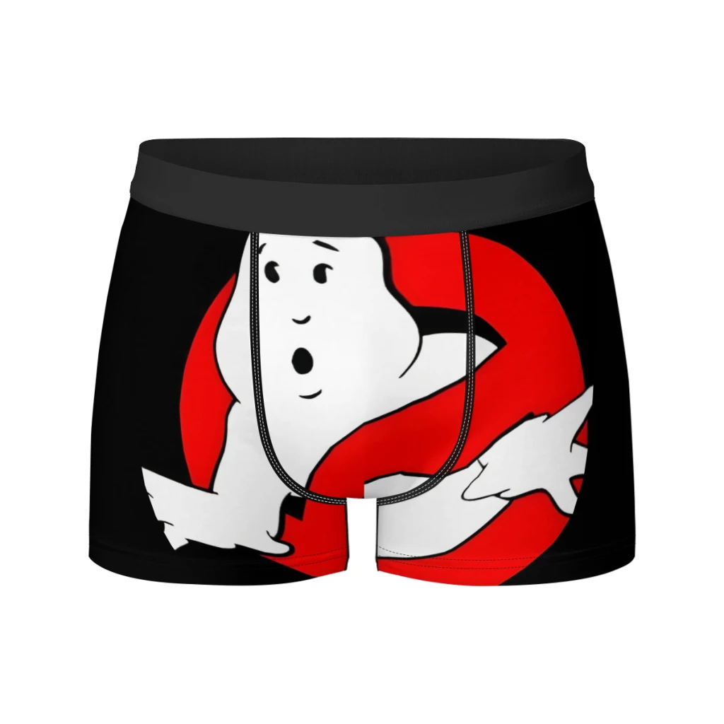 

Ghostbusters Ghost Milk Silk Man Underwear Boxer Men Underpants Men's Panties Boxers Shorts