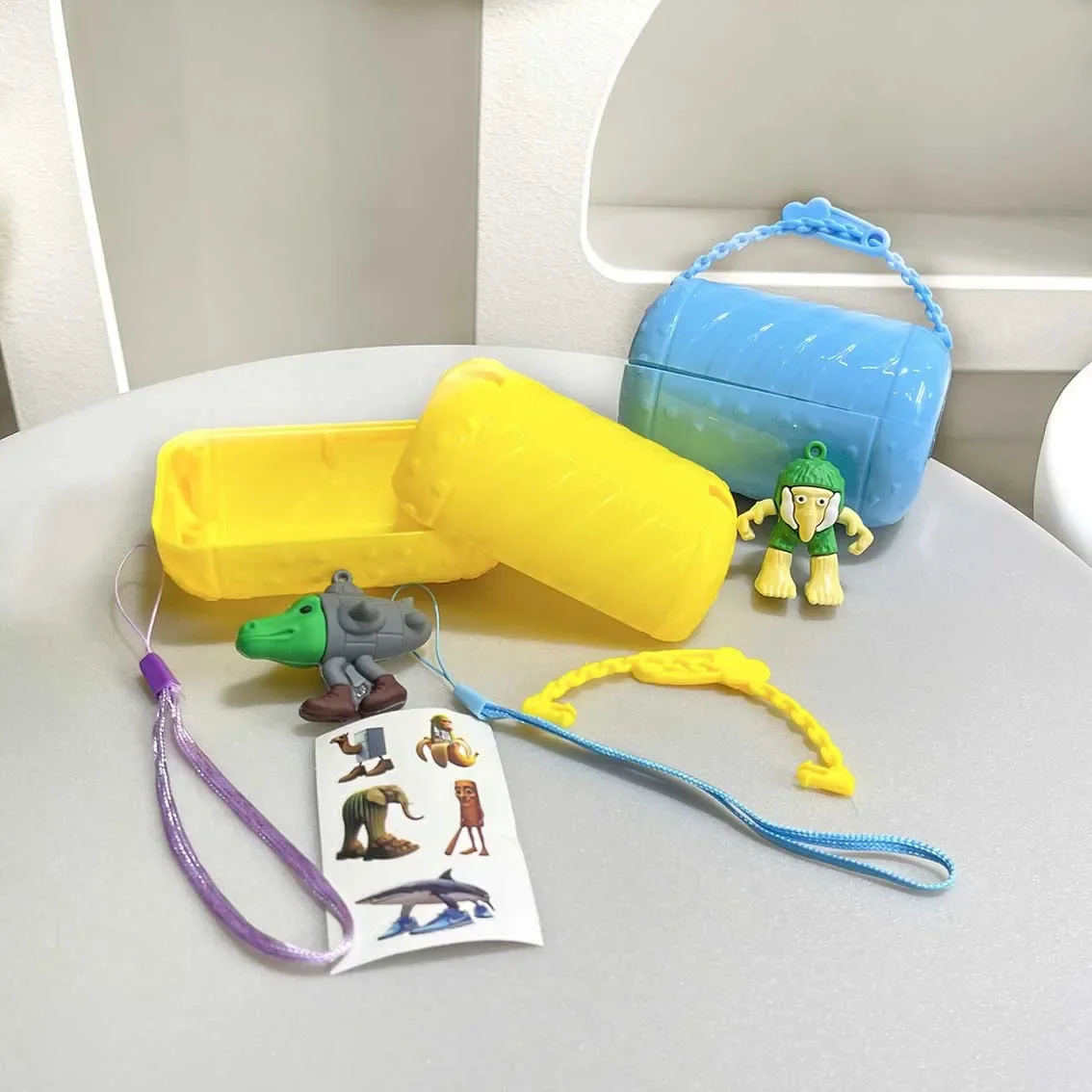 Tralalero Tralala капсула аниме слепая коробка Shanhaijing коллекционная фигурка рюкзак кулон брелок веревка кукла игрушка загадочный подарок