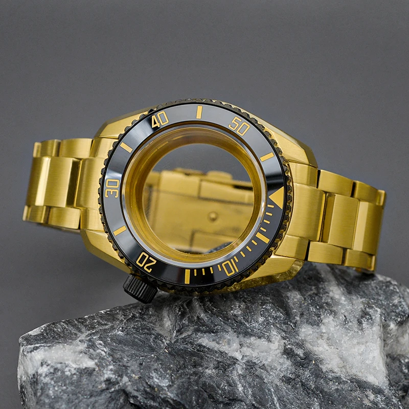 NH35 Case Sapphire glass SPB185 Case Stainless steel bracelet See-through caseback NH35 NH36 4R 7S Japan Automatic Movement