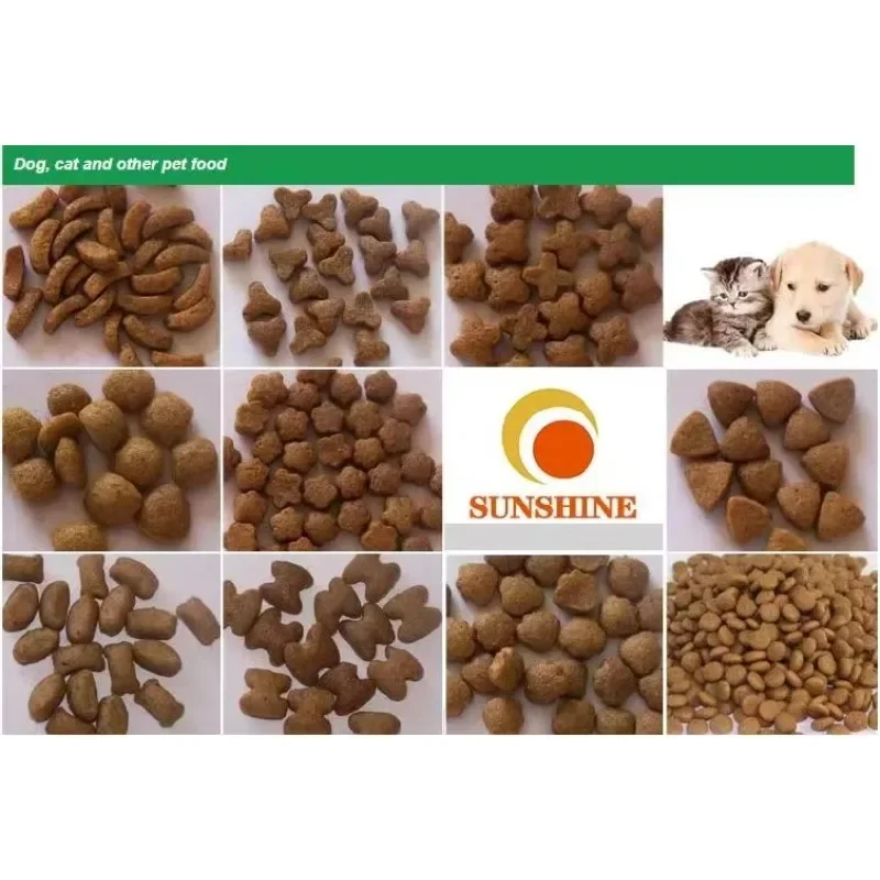 Highly Rated Floating Fish Feed Mill Extruder Machine Corn Puff Dry Pet Food Extruder