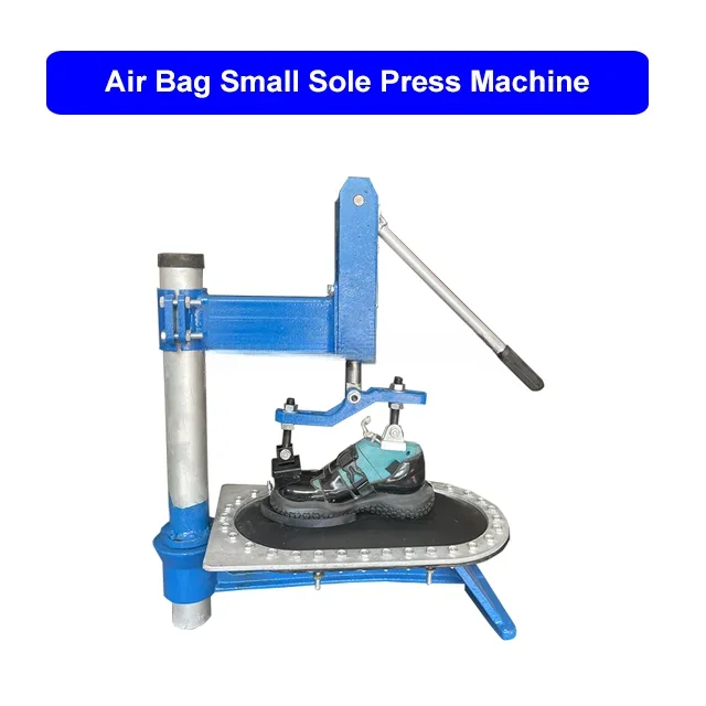 Small Simple Workshop Manual Shoe Sole Press Machine for Shoes Pressing Plate Repair