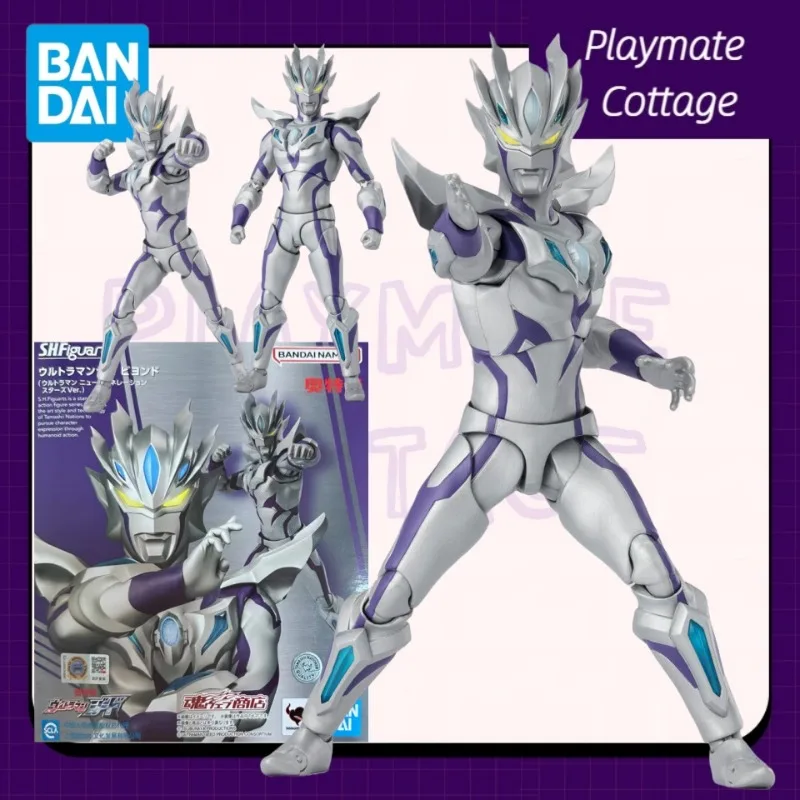 

In-Stock BANDAI Genuine Anime Figure SHF Ultraman Zero Finished Goods Model Ultraman New Generation Ver. Collectible Brand New