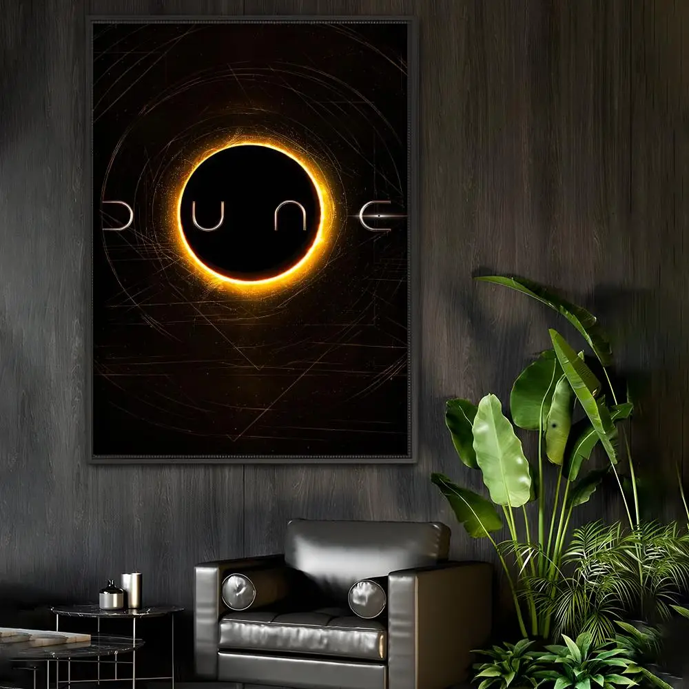 الكثبان الرملية الجزء الثاني 2024 ملصق الفيلم الذاتي لاصق الفن مقاوم للماء ورقة ملصق مقهى جدار ديكور #5