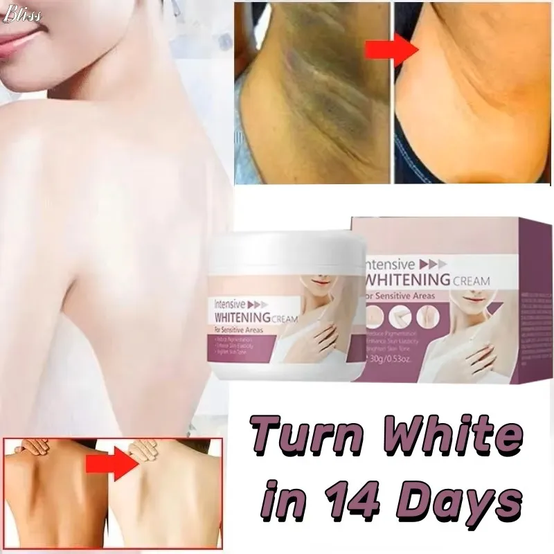 

Powerful Brightening Cream Armpit Brighten Moisturiz Underarm Knee Dark Skin Creams Lighten Thigh Inner Bleach Emulsion Skincare