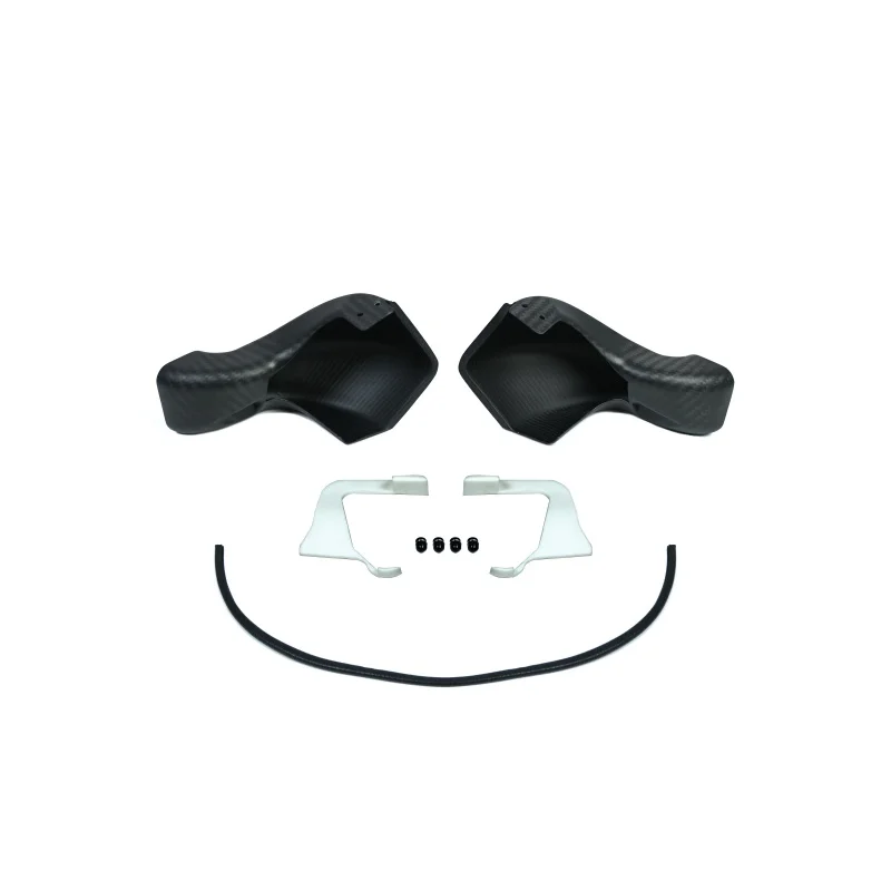 Dry Carbon Fiber Scoops Matte Air Intake Plenum Interior Decoration System Carbon Fiber Engine Hood for BMW M3 M4 G80 G82