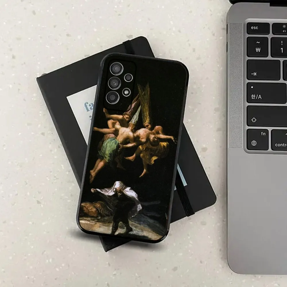 Spain Francisco Goya Art Phone Case For Samsung S24,S21,S22,S23,S30,Ultra,S20,Plus,Fe,Lite,Note,10,9,5G Black Soft Cover