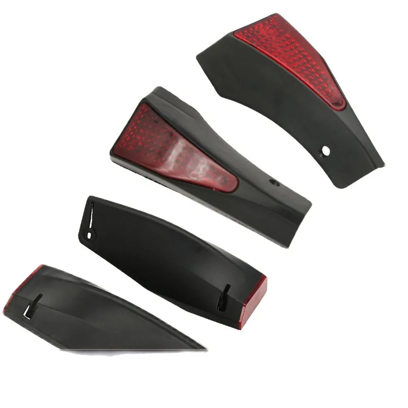 Scooter elétrico virar sinal lâmpada, aviso taillight para Kugoo M4, 10"