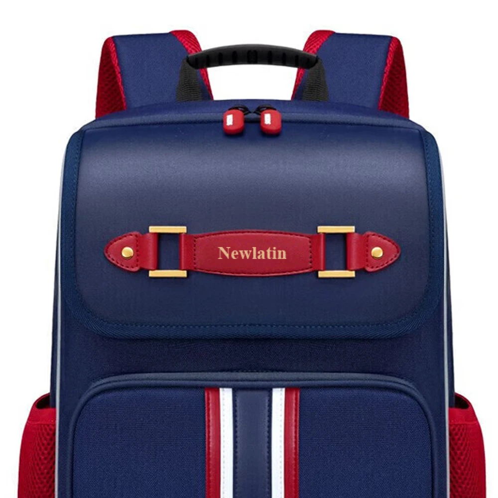 Newlatin book bags, Blue Backpack for School Lightweight Middle School Bookbag for Teens Girls Boy