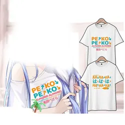 New Hololive Usada Pekora T-shirt Summer Harajuku Women/Men t Shirt Short Sleeve Sweatshirts Tops