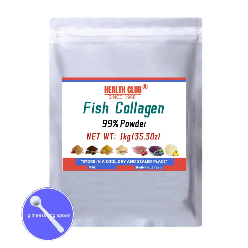 100% Marine Fish Collagen,Small Molecule Peptide Powder,Beauty Wrinkle Removal,Breast Plump