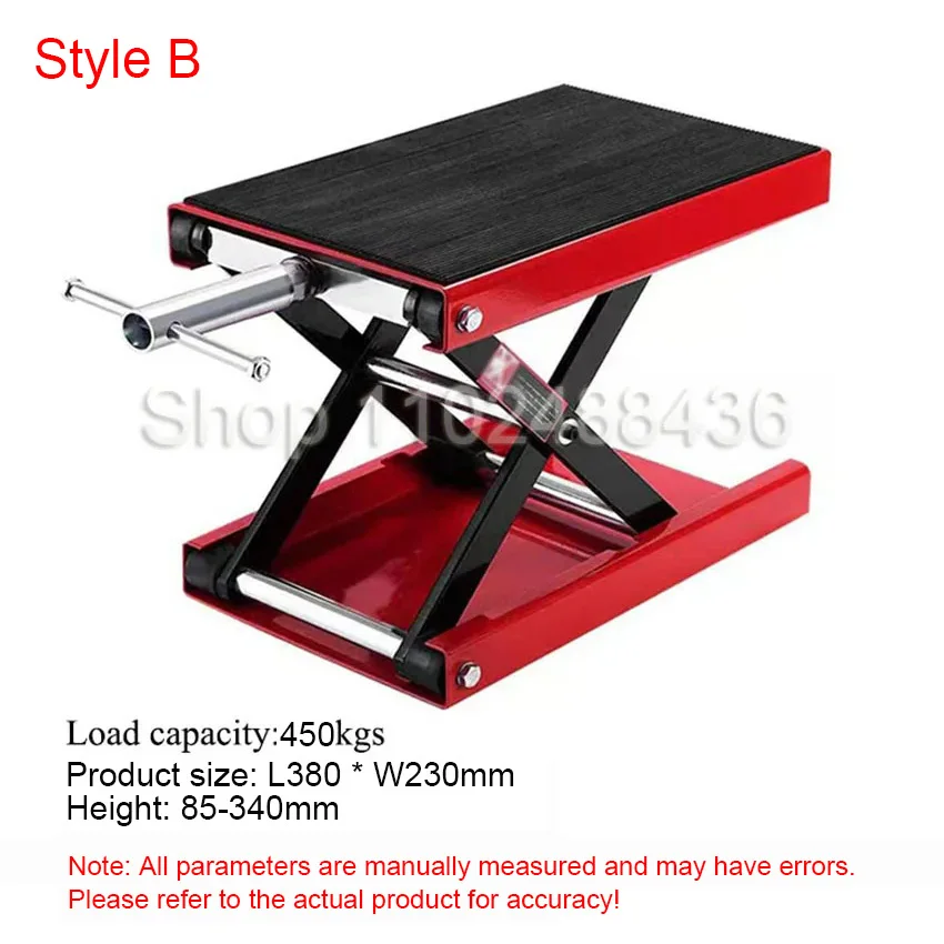 Motorcycle Lift Table Jack Crane 450/500Kg Motorcycle Repair Station Center Scissor Lift Workshop Work Bench