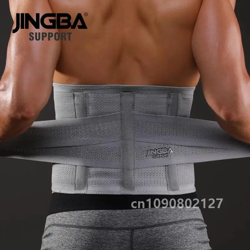 JINGBA SUPPORT Back Support Waist Trainer Corset Sweat Brace Orthopedic Belts Trimmer Ortopedica Spine Support Pain Relief Brace