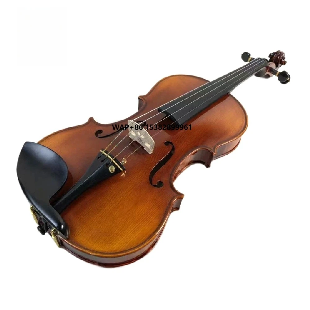 

Optimal Performance Classic Brown Violin Handcrafted Real Tiger Professional Craftsmanship 4/4 - 1/10 Sizes