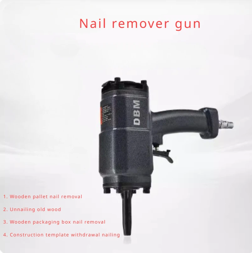 For DBM NP-50 Pneumatic Nail Puller Nailer Pull Gun Woodworking Nail Remover Recycling Air Stapler Carpenter Power Tool