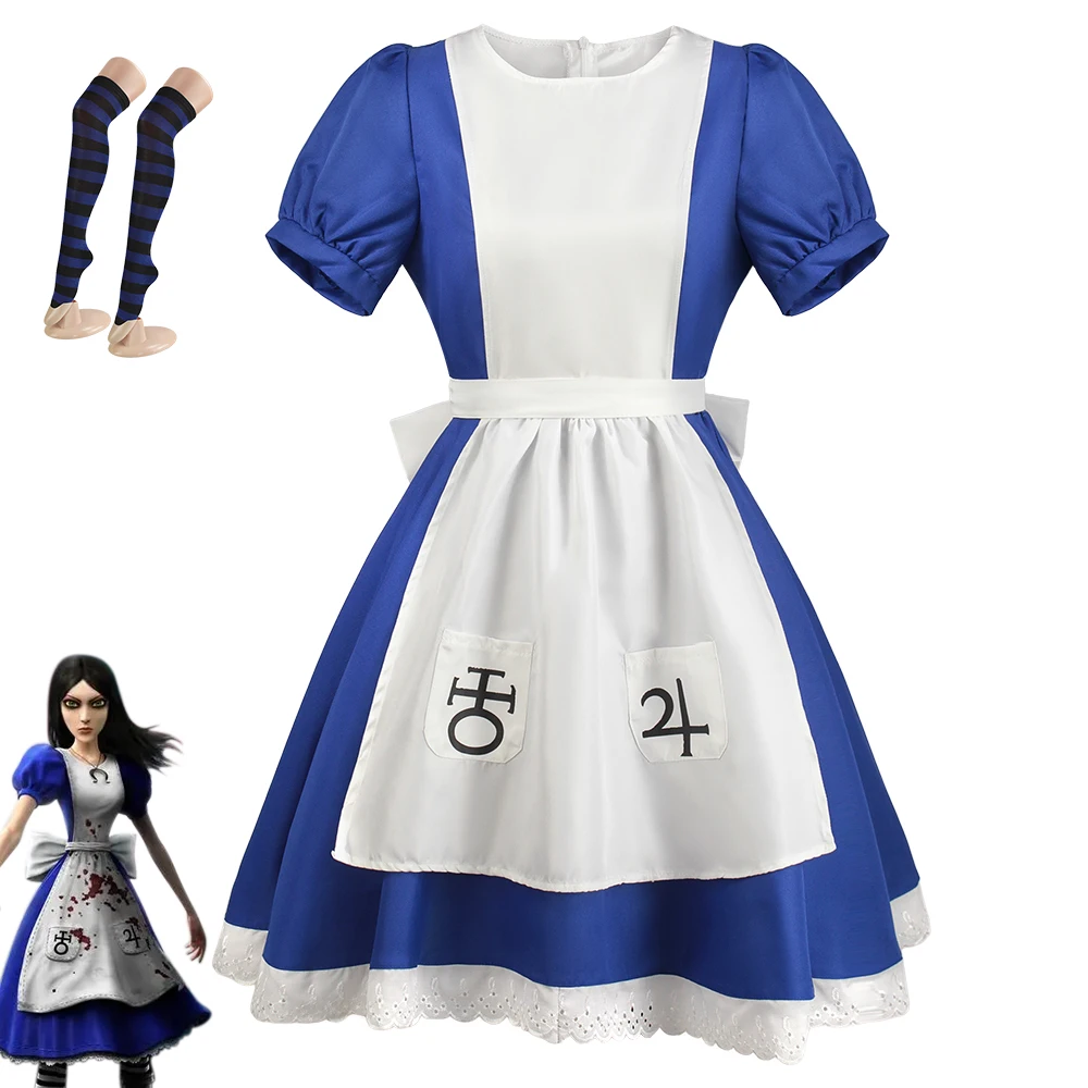 Thumbnail 3 - #21 Most Popular Maid Costume Dresses with Apron Sets