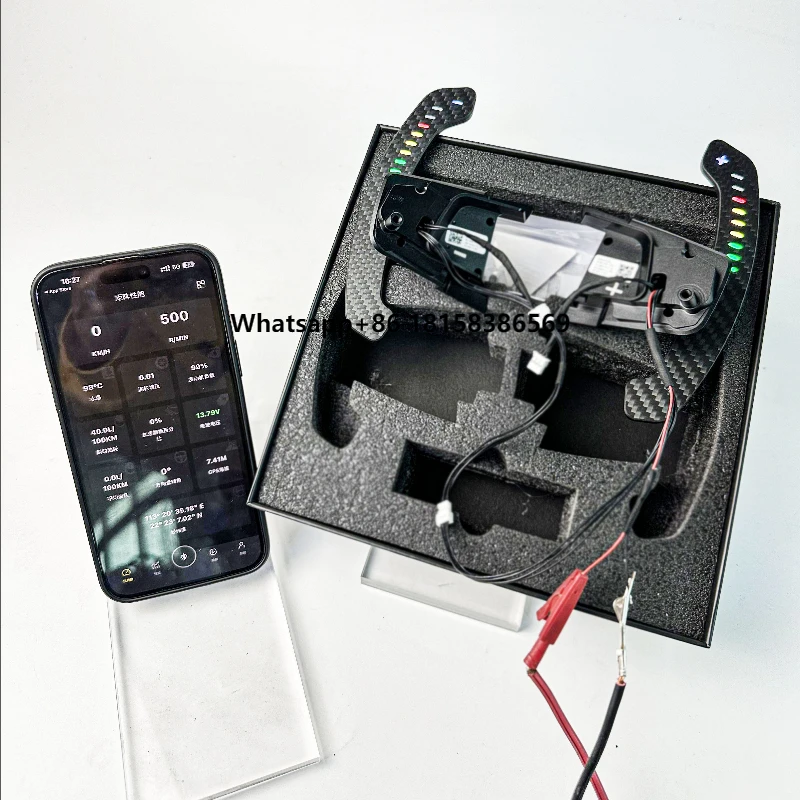 

Shift paddles carbon fiber magnetic LED shift paddles suitable For Holden G8 models