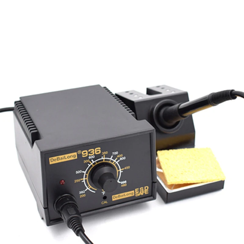 

New Arrival 936 Welding Station Constant Temperature Electric Iron Anti-static Iron Soldering Stations 220V 35W 200-480 Degrees