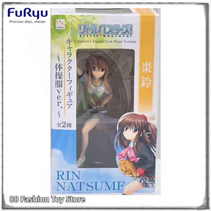 

В наличии Оригинальный FuRyu Little Busters! Натсумэ Рин: Версия в спортивной форме. Коллекционная статуэтка-фигурка персонажа
