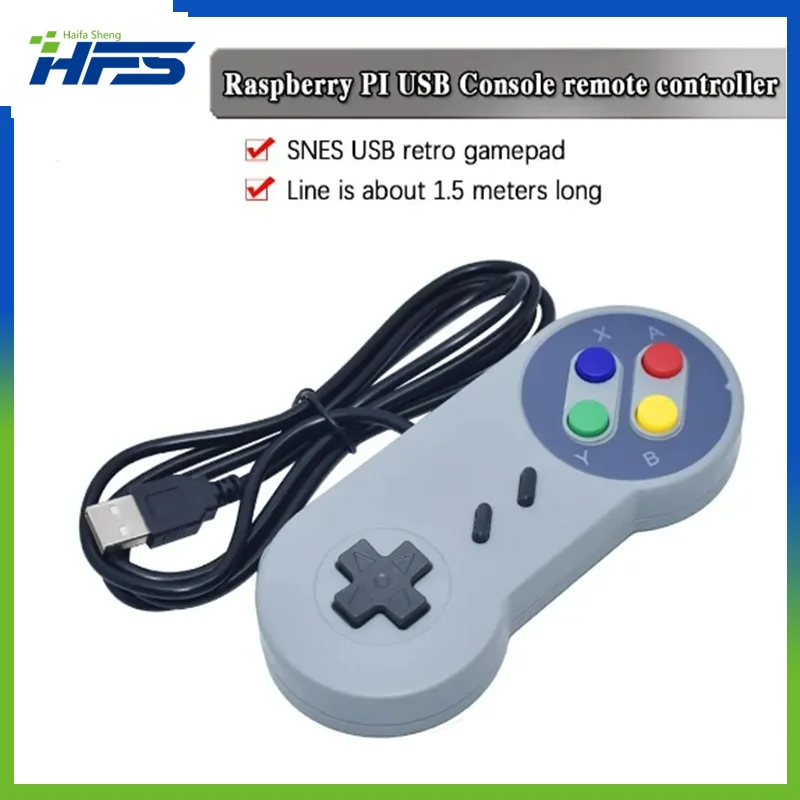 

Игровой USB-контроллер, игровой джойстик, геймпад, контроллер для Nintendo SNES, игровой коврик для Windows, ПК, MAC, компьютерный контроллер, джойстик