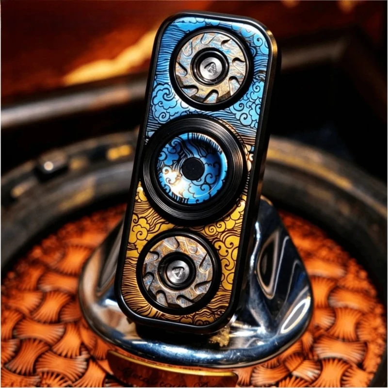 WELL BEAN Zirconium SUBWOOFER ROTOR COMPOSITE Fidget Spinner Spinner Toys