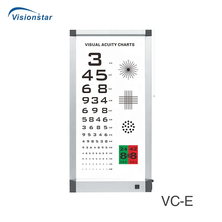 VC-C Factory Price China Optical Instrument Eye Test LED Vision Chart
