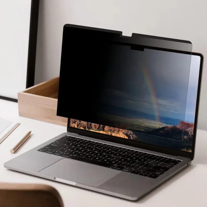 New Upgraded Magnetic Privacy Film No Disassembly, No Warping Screen Protector for MacBook Pro 13 14 16