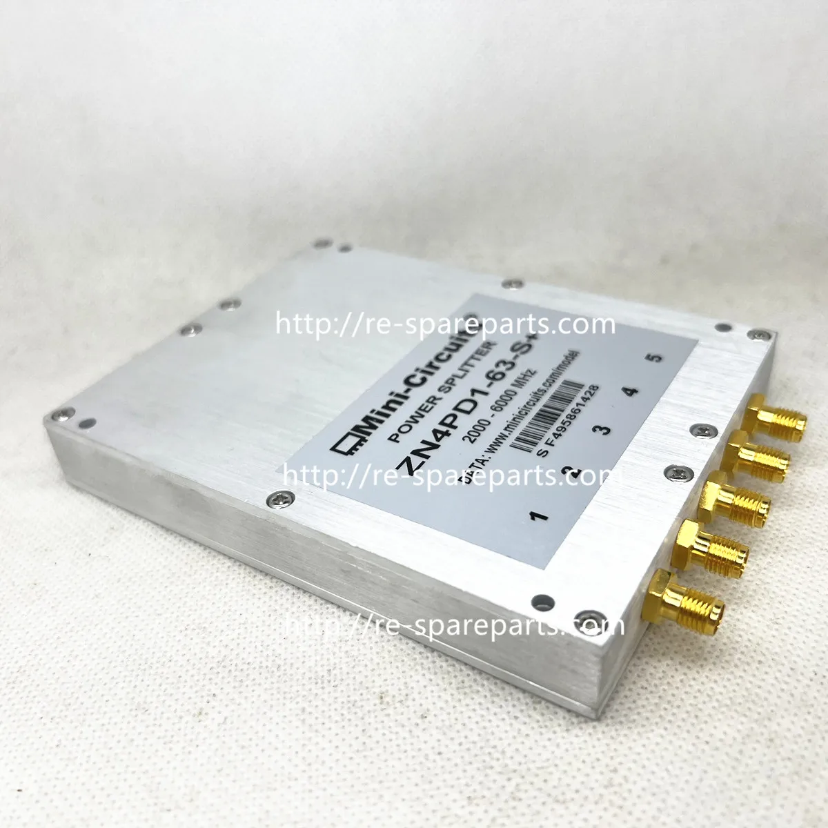 

[BELLA] The new Mini-Circuits ZN4PD1-63-S+ 2000-6000MHz a four divider SMA