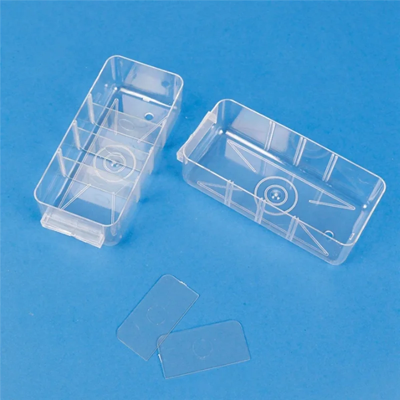 ABMF-25Pc Комбинированный прозрачный ящик для хранения шкафа Съемный черный ящик для деталей Прочный ящик для сортировки оборудования