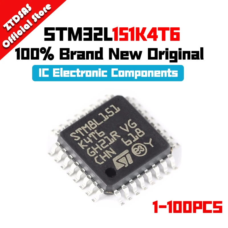 

STM32L151K4T6 STM32L151K4 STM32L151 STM32L STM32 STM IC MCU LQFP-32 Chip