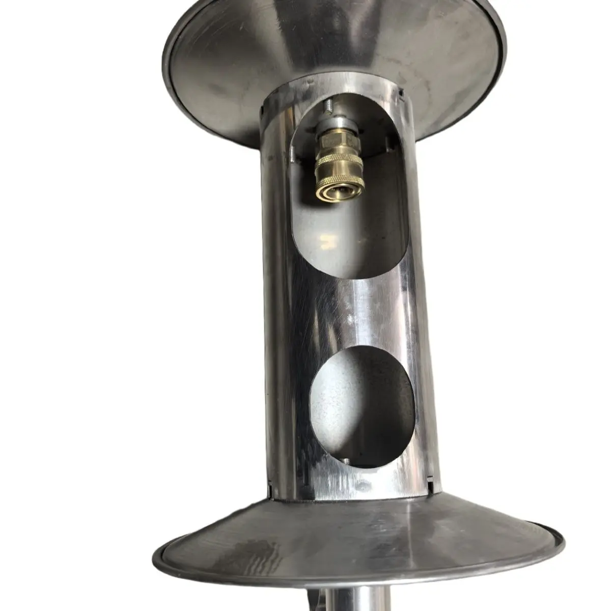 Heavy Duty Stainless Steel Hose Reel Pipe Winder Wall Mount Tube Roller Water Pipe Organizer for Garden Workshop