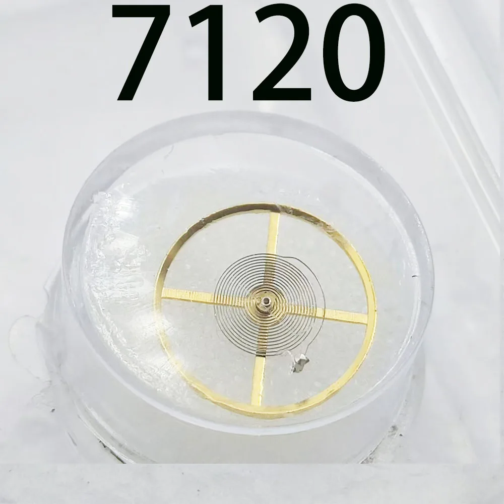 

Watch accessories, unified machine 7120 movement, full swing with hairspring balance wheel 7120 full balance wheel, watch repair