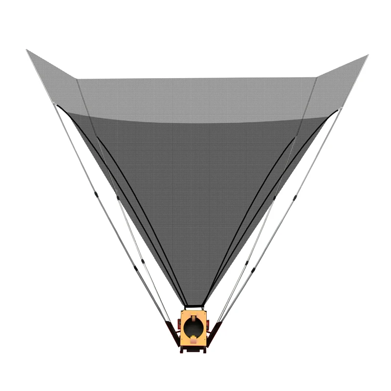เครื่องยิงบาสเกตบอลยิงอัตโนมัติ Rebounder นักกีฬาสุทธิแบบพกพาในร่มกลางแจ้งบาสเกตบอลอุปกรณ์การฝึกอบรม