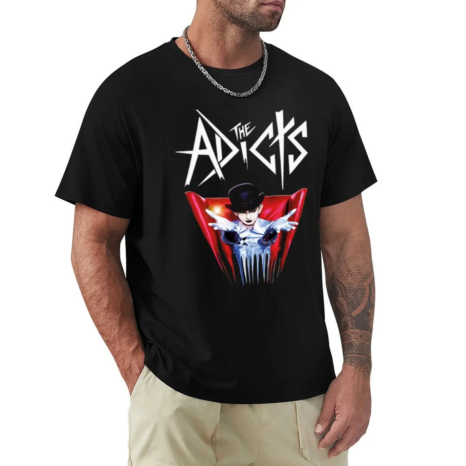 

The Adicts Band Punk Rock Gift For Fan T-Shirt Big and Tall Basic Tee Shirt