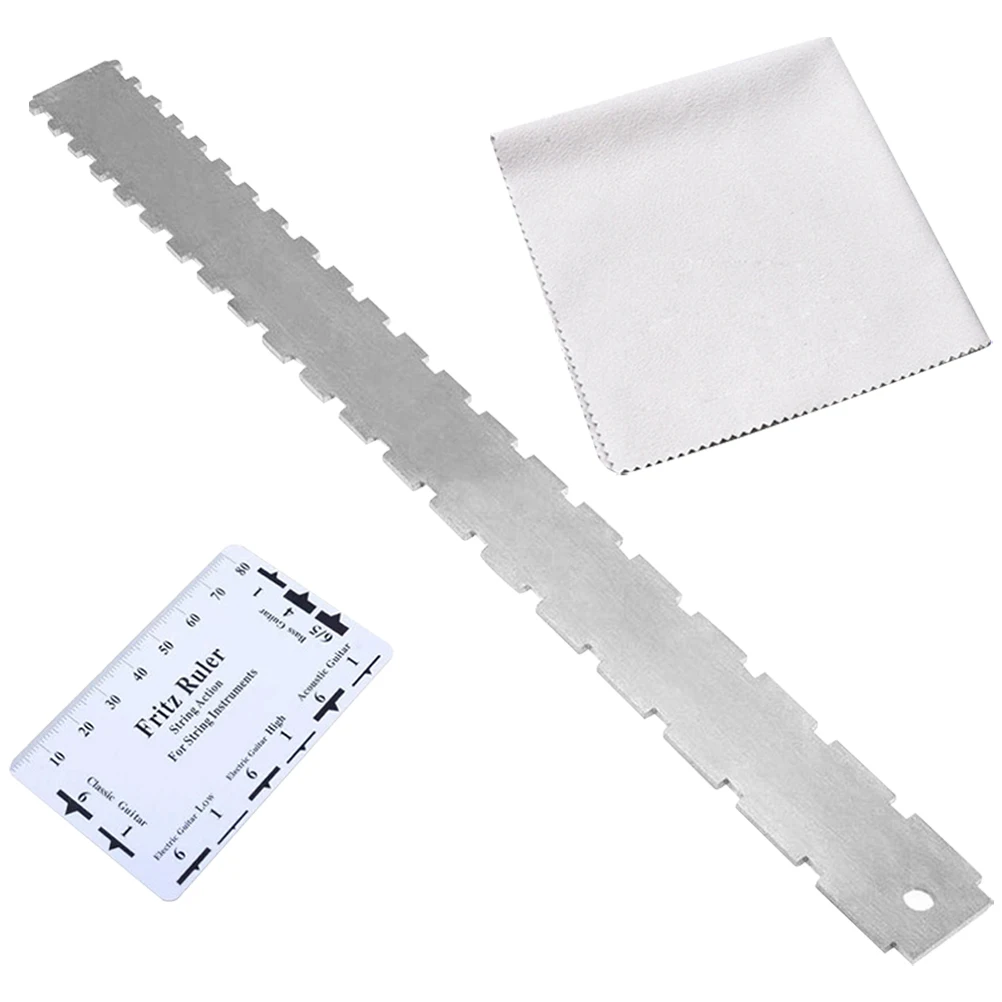 

Guitar Neck Ruler Tools Measuring Luthier Repair Edge Groove Professional Setup