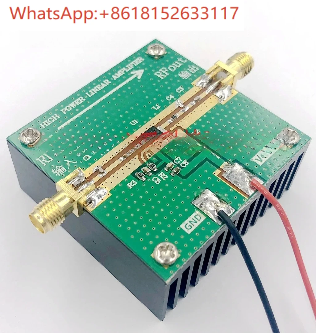 RF2126 RF مكبر كهربائي 2.4 جيجا هرتز 1 واط واي فاي بلوتوث مكبر للصوت مع تبديد الحرارة #1