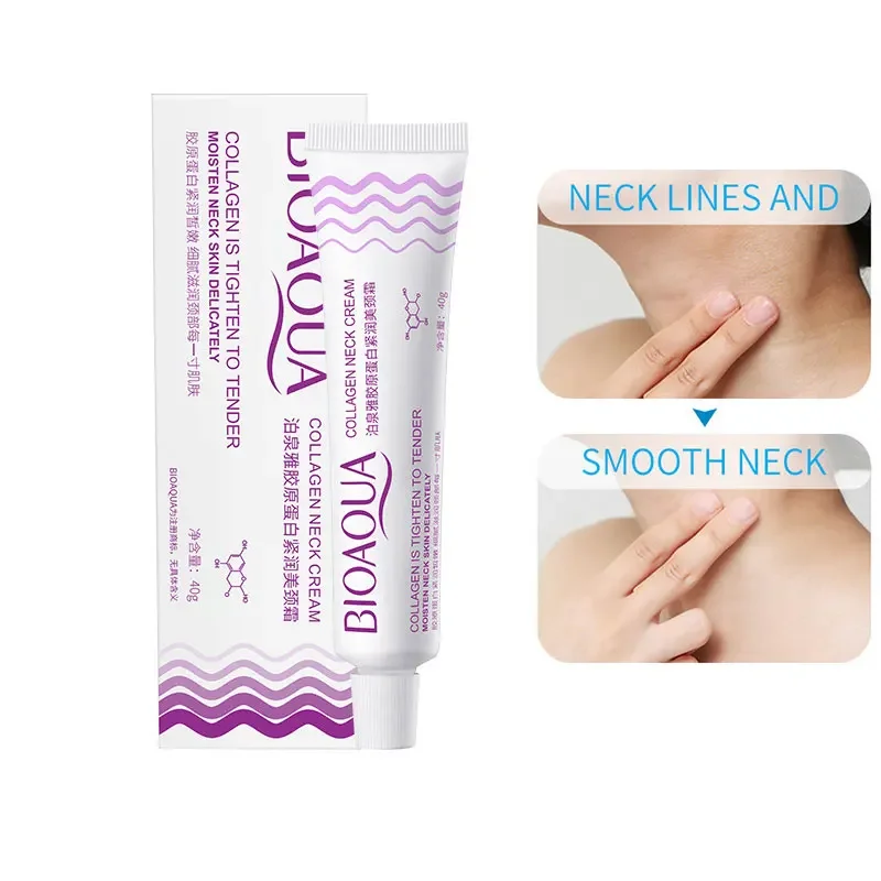 40g Neck Cream Face and Neck Cream Neckline Cream Wrinkle Smooth Anti Aging Whitening