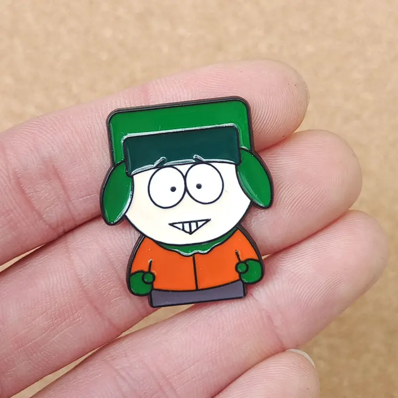 Cute Cartoon Comic Brooch Anime Series Family Portrait Metal Pin Exquisitely Crafted Metal Material Badge Friend  Surprise Gift