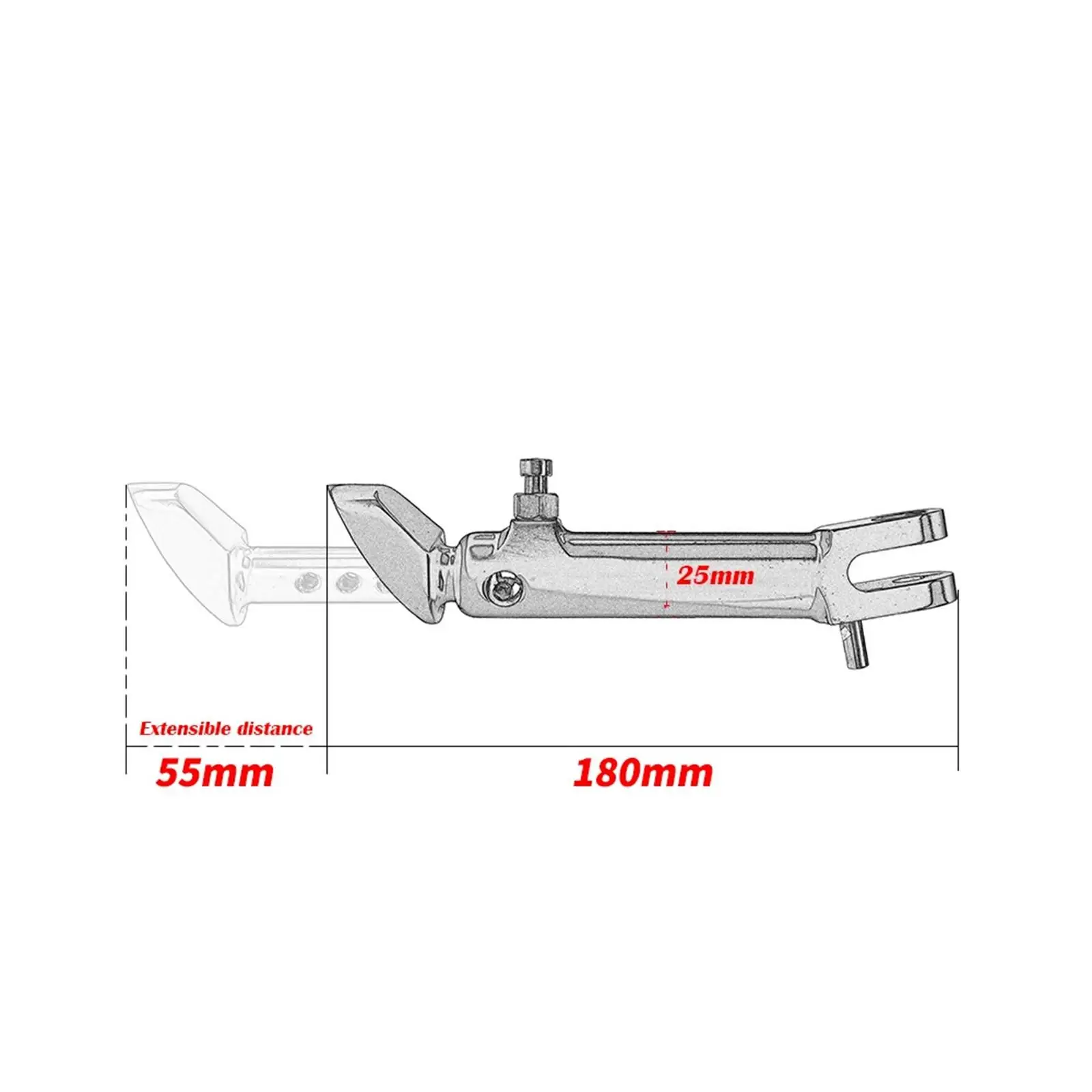 

Motorcycle Kickstand Kick Stand Aluminum Alloy Side Stand for Z900RS 2018-2023